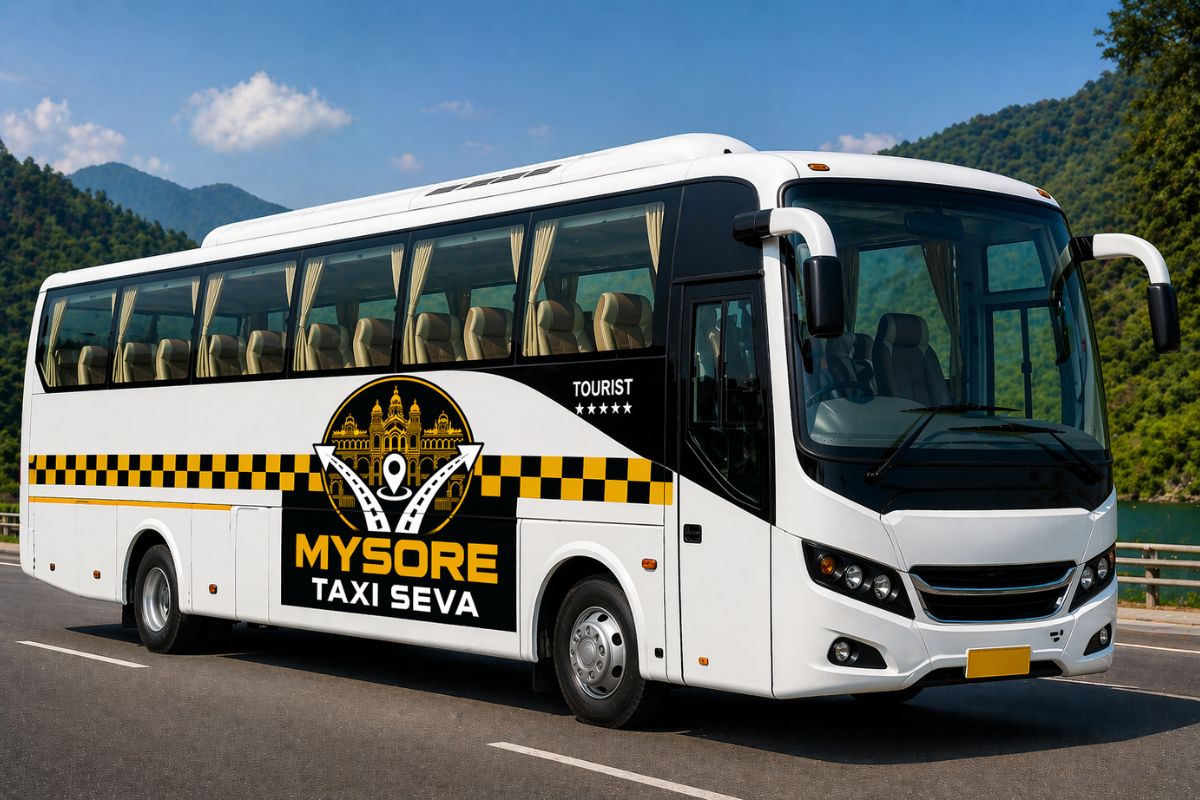 Tourist Bus In Mysore